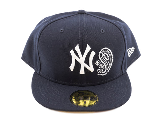 New Era New York Yankees 59FIFTY Paisley Brim Fitted Hat
