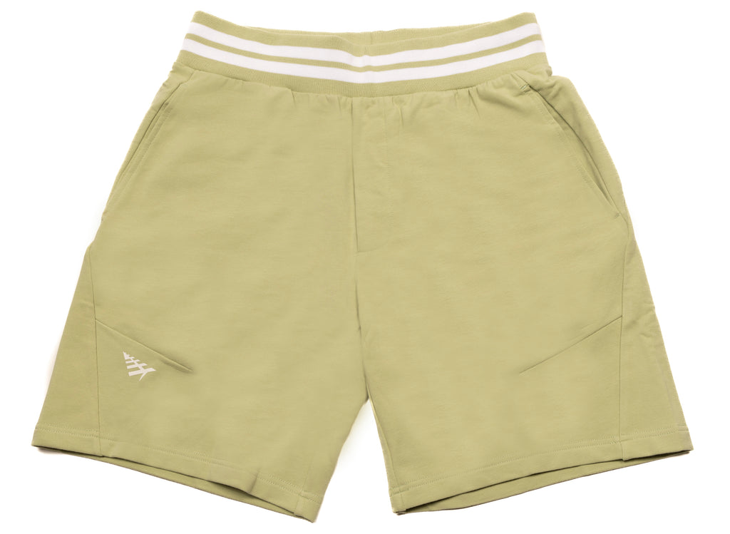 Paper Planes Altitude Shorts in Sage