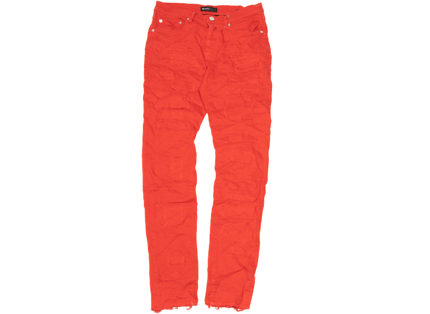 Purple Brand High Risk Red Patch Repair Jeans