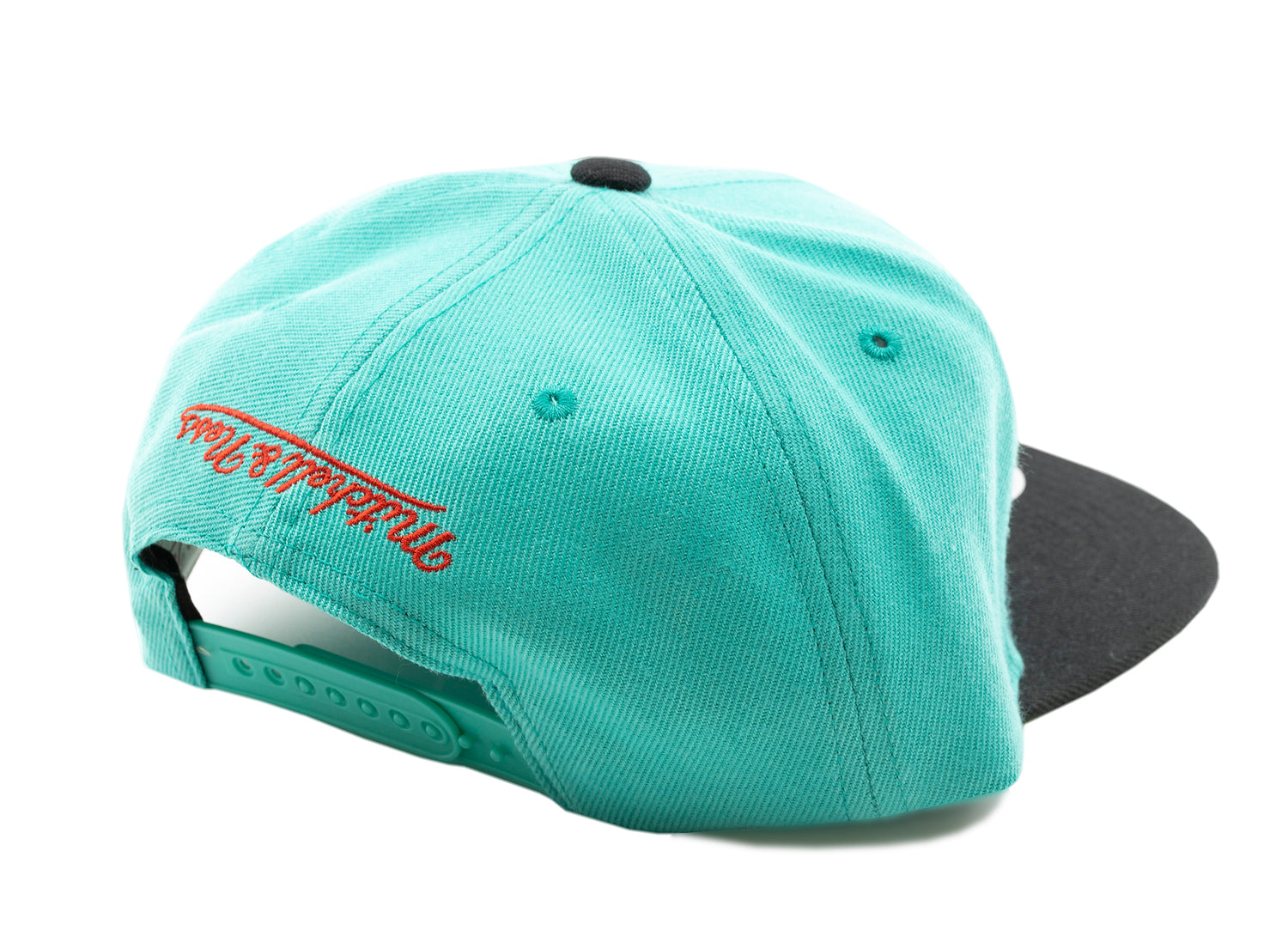 Mitchell & Ness Memphis Grizzlies Grey Black Pop Adjustable Snapback Hat  Cap