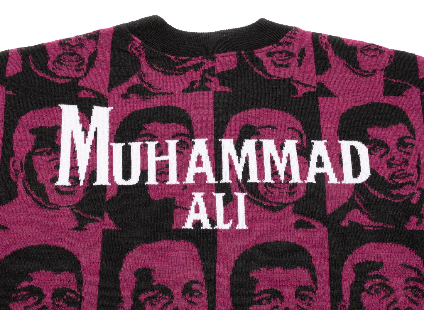 Champion x Muhammad Ali by Don C Cashmere Intarsia Sweater