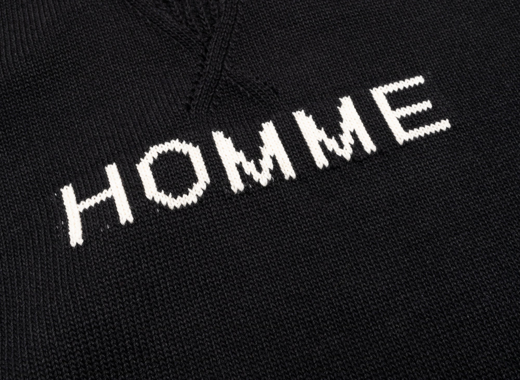 COMME des GARÇONS HOMME アーカイブ　ニット　短丈 A6281C4B-7A04-446B-8B24-