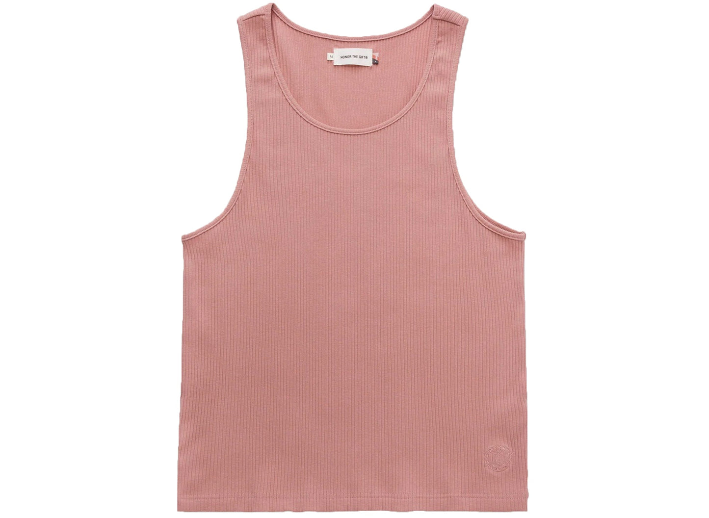 Honor the Gift LA Ribbed Tank Top in Peach