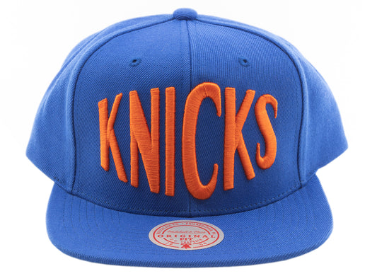 Mitchell & Ness NBA Remix Logo Snapback 'New York Knicks'