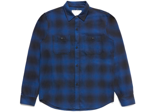 One of These Days Hometown Hero Flannel in Blue