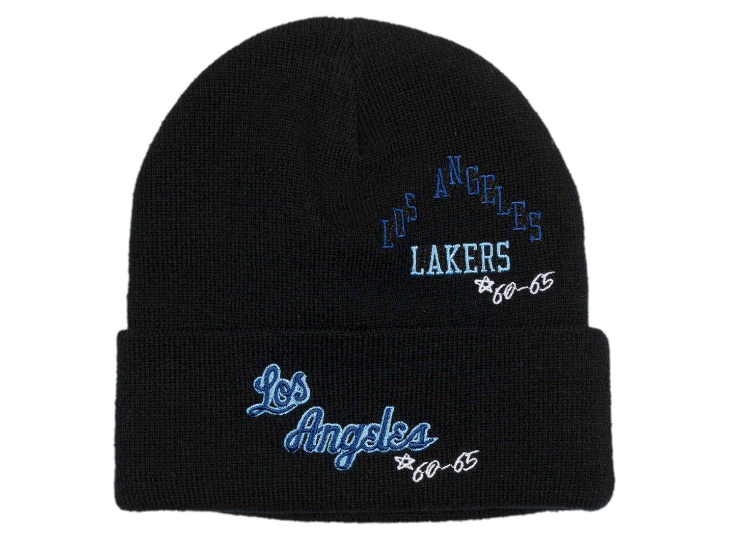 Mitchell & Ness NBA Timeline Knit Lakers Beanie