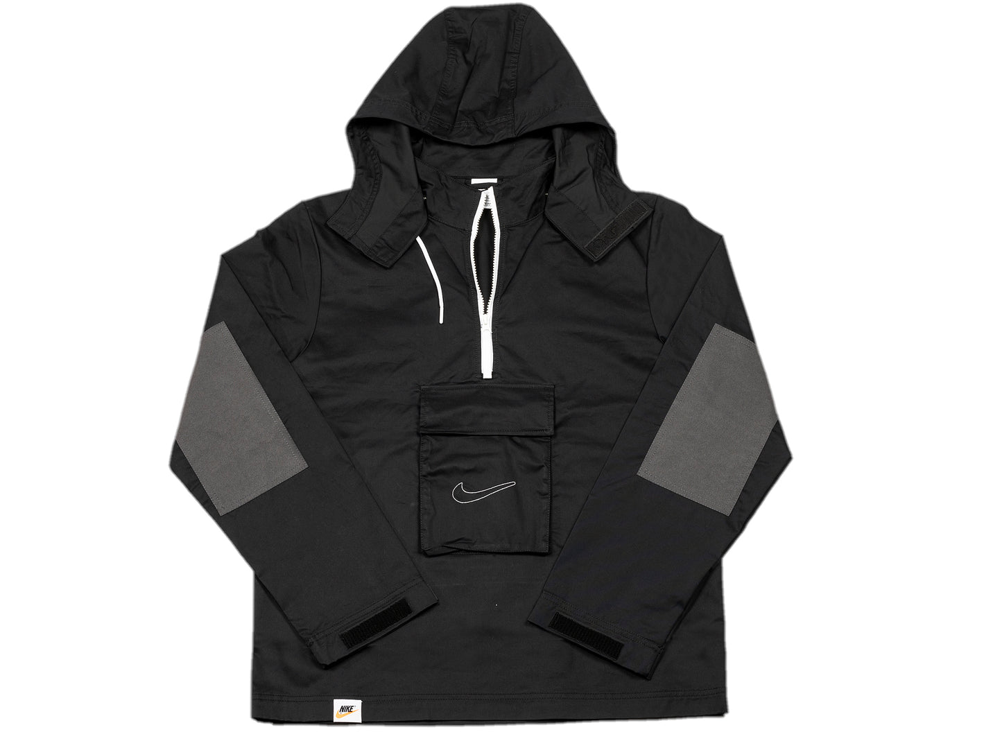 Nike Sportswear Unlined Anorak Waffle Jacket in Black