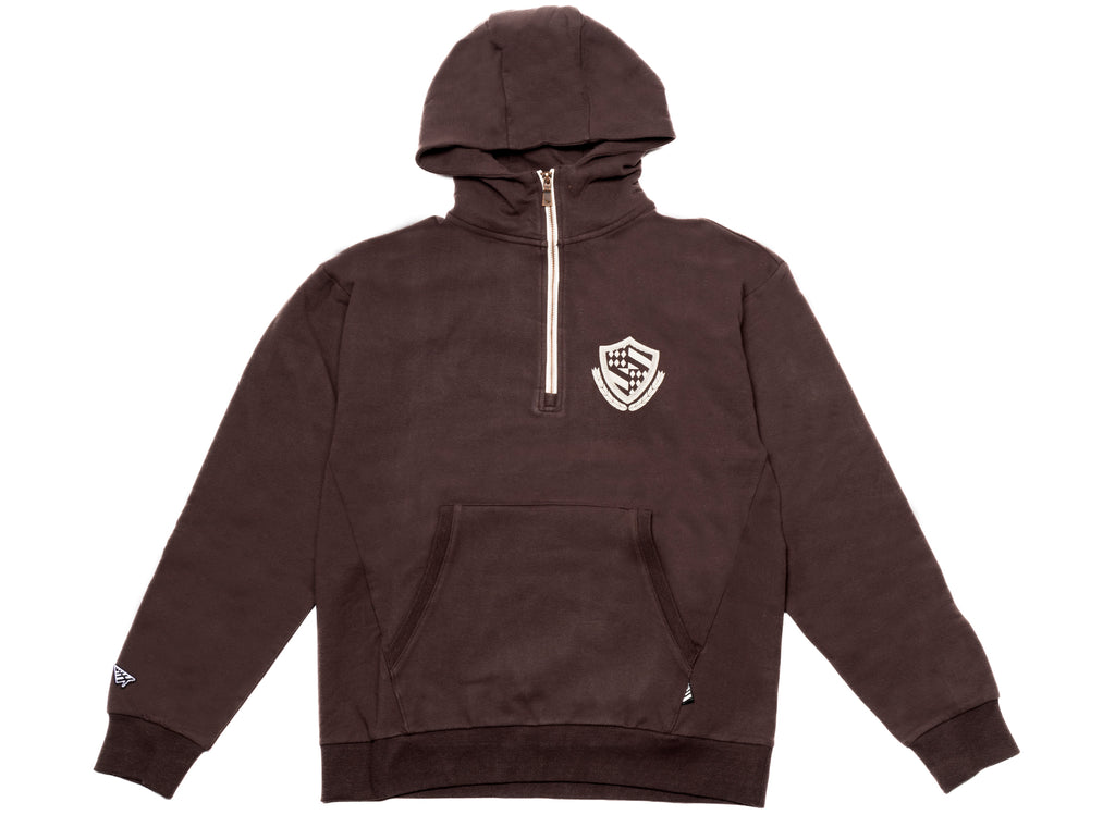 Paper Planes Collegiate Spectrum Half Zip Hoodie