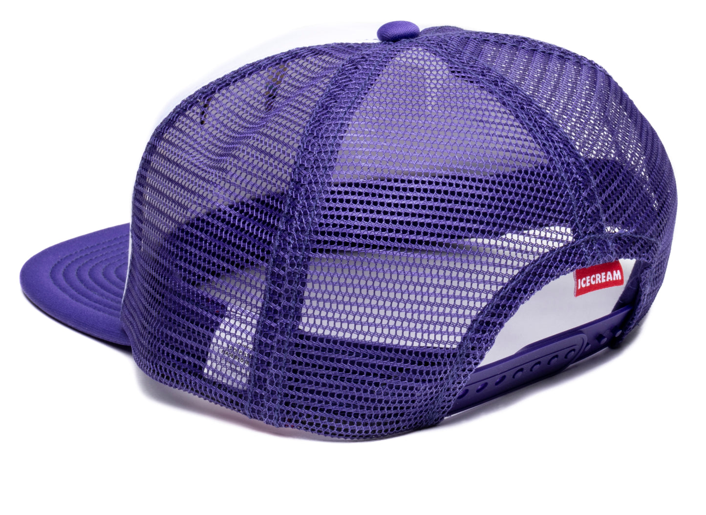 Gravity Trading Trucker Hat Con Patch Cono Gelato – Blu, Taglia Unica, 100% Poliestere, Chiusura A Scatto