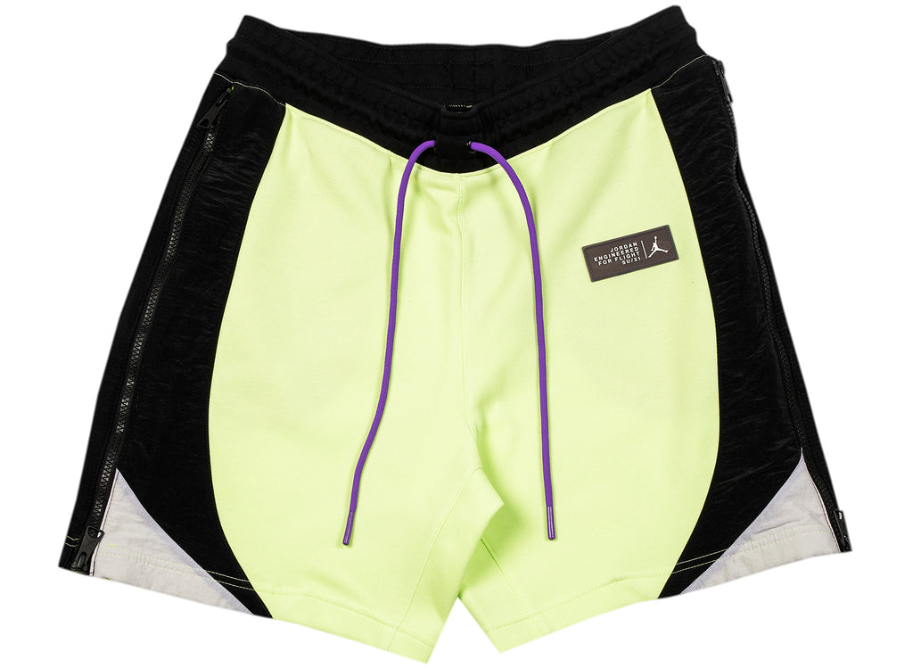 Jordan 23 Engineered Fleece Shorts in Lime