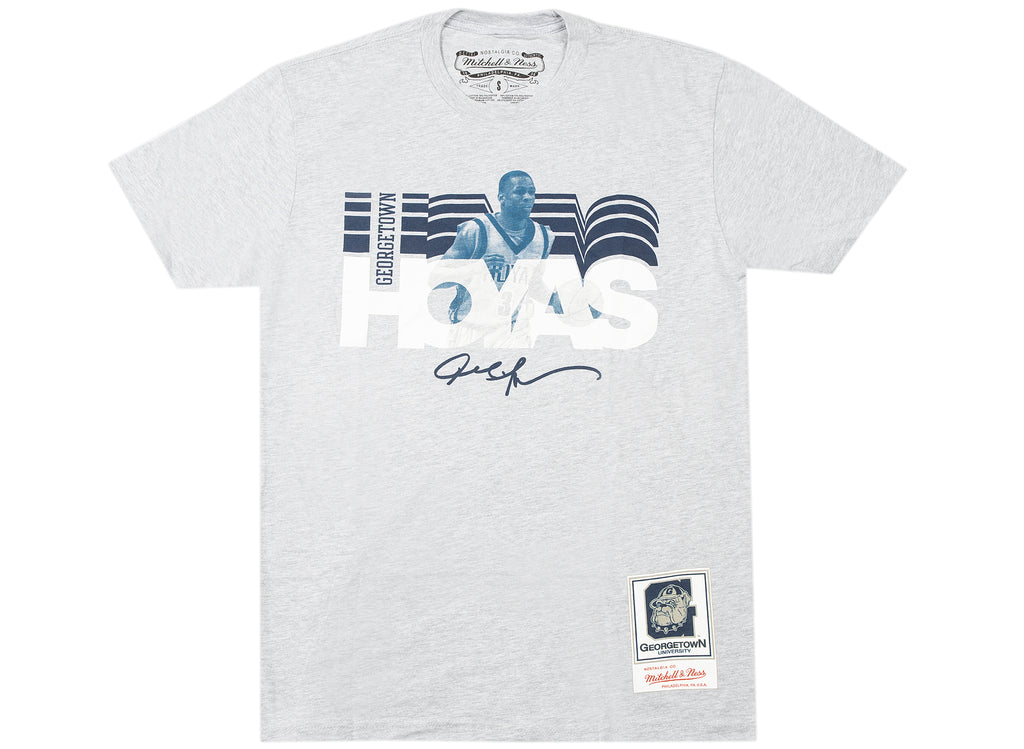 Mitchell Ness Run That Back Georgetown Allen Iverson Tee