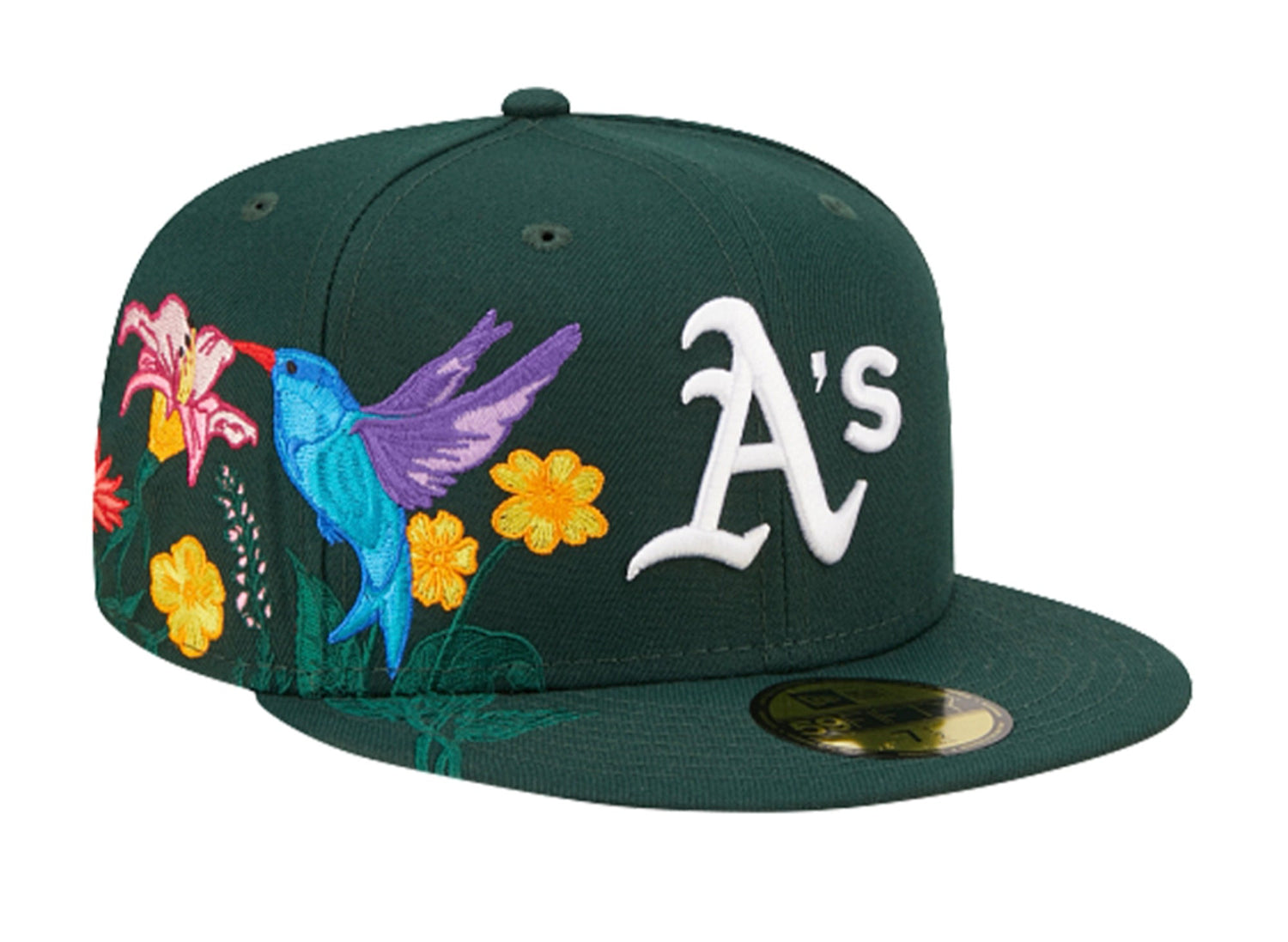 New Era Blooming Oakland Athletics Hat 7 1/8