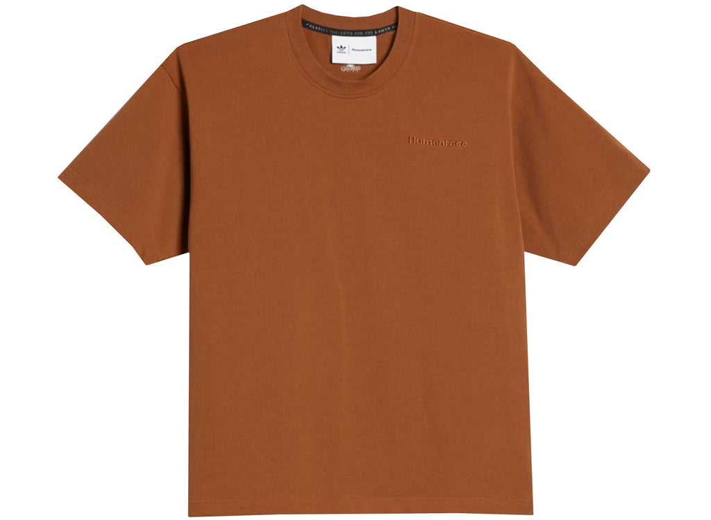 Adidas Pharrell Williams Basics Shirt in Wild Brown