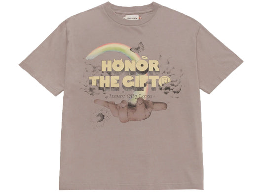 Honor the Gift Palms S/S Tee in Stone