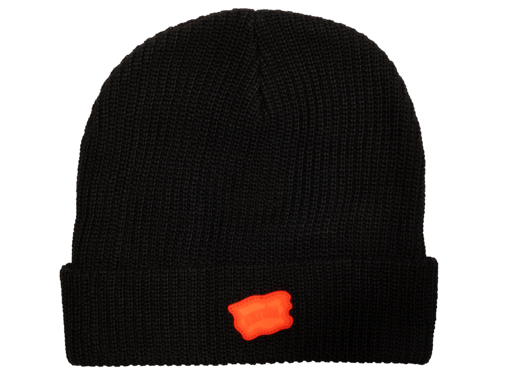 Ice Cream Dune Knit Cap in Black