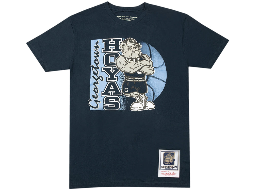 Mitchell Ness Big Dawg Georgetown University Tee