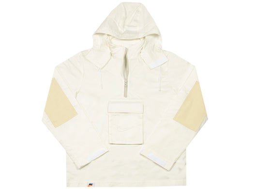 Nike Sportswear Unlined Anorak Waffle Jacket in White
