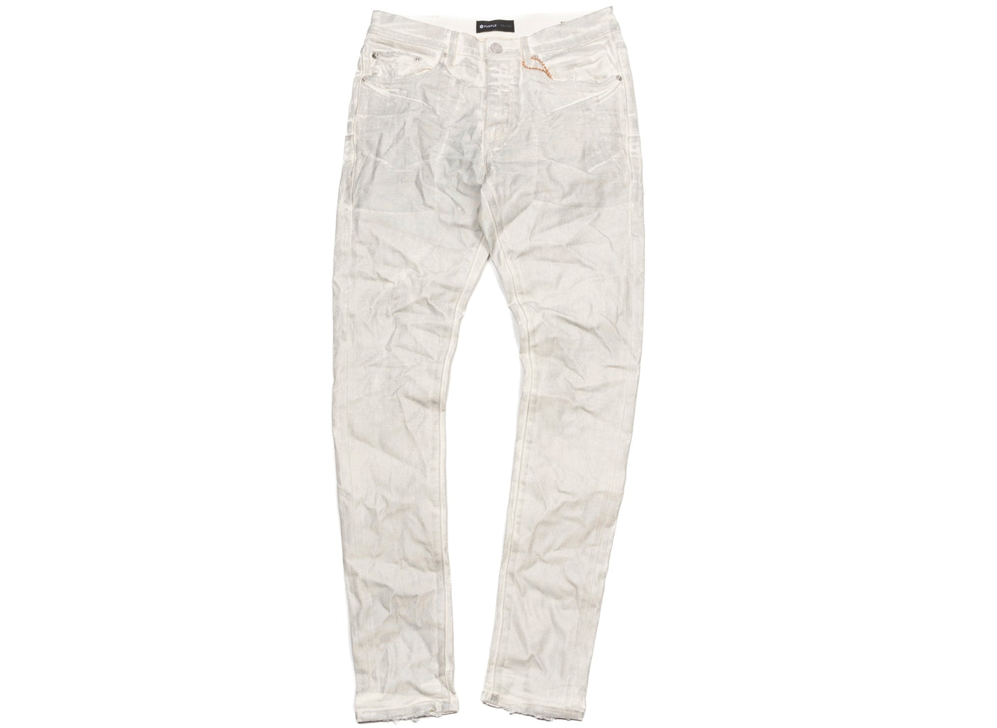 Purple Brand Worn Iridescent Pearl Jeans