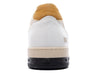 Rhude Racing Sneaker in White / Mustard / Beige