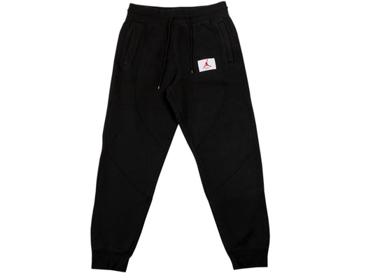 Women's Jordan Flight Fleece Trousers in Black