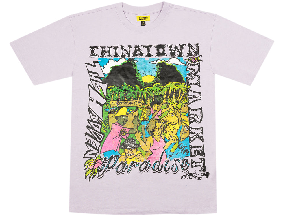 Chinatown Market Mad Riddim Tee in Purple