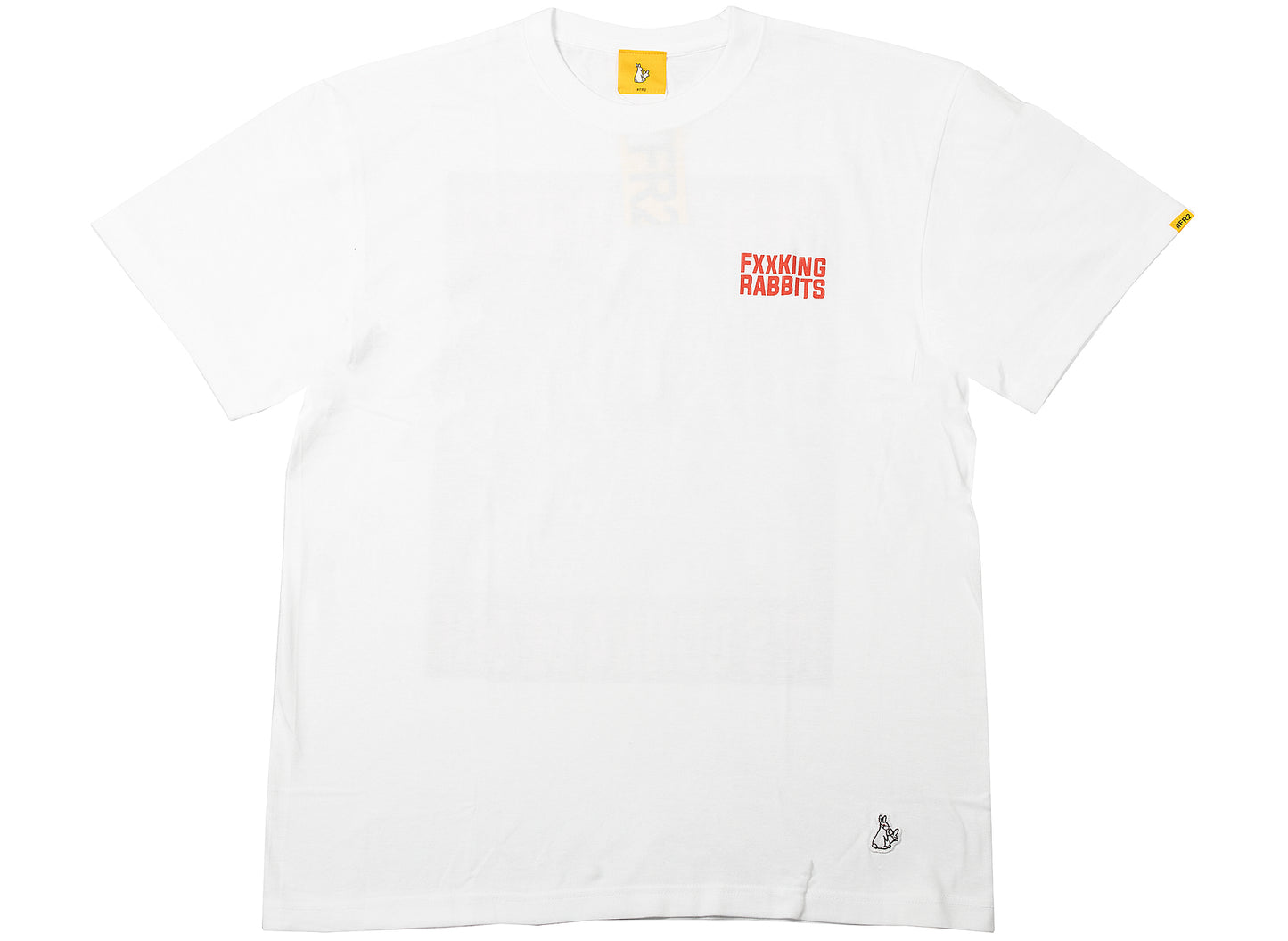 Fucking Rabbits The Pandemic T-Shirt in White