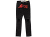 Ice Cream Black Running Dog Jeans