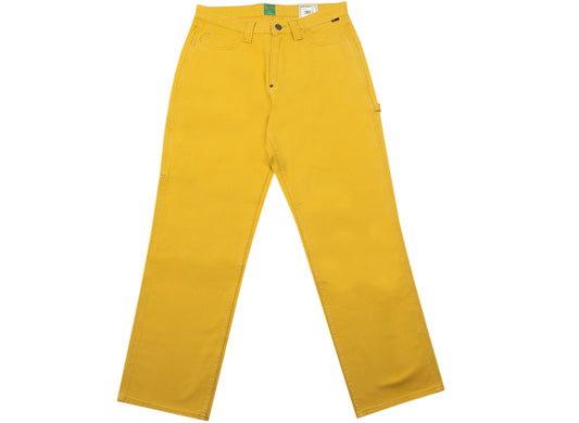 The Hundreds x Lee Jeans Work Pants in Yellow
