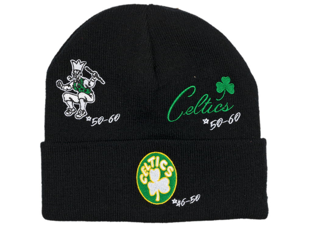 Mitchell & Ness NBA Timeline Knit Celtics Beanie