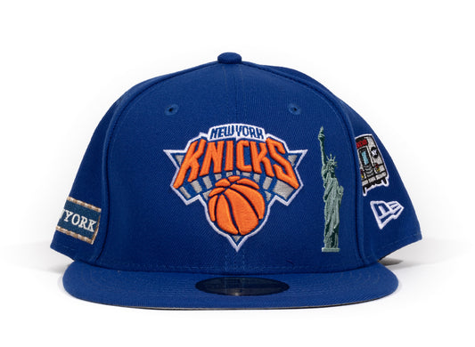 New Era New York Knicks Embroidered Fitted Hat