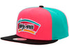 Mitchell & Ness NBA On the Block Spurs Snapback