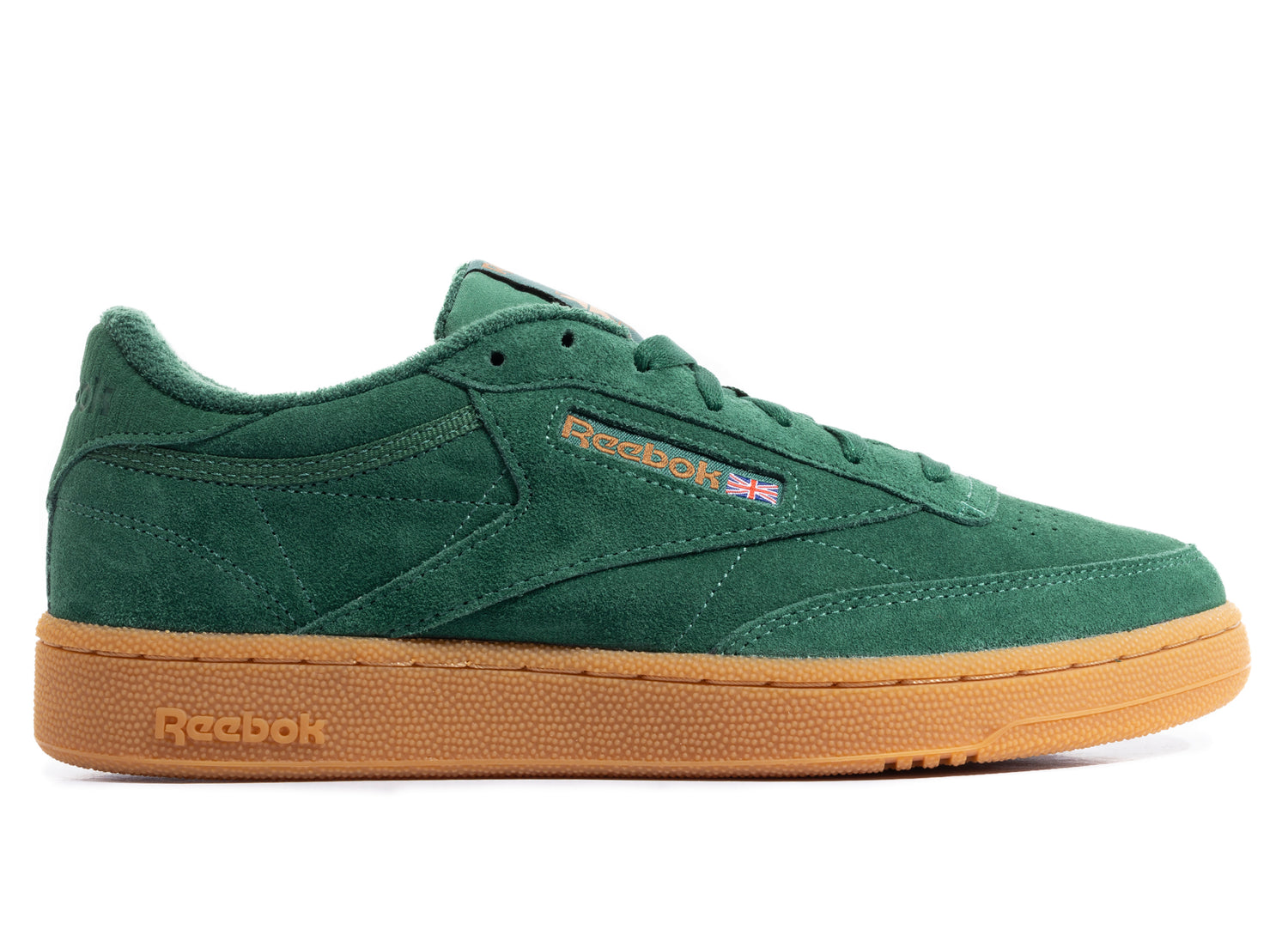Reebok Mens Club C 85 - Shoes Green/Brown Size 09.0