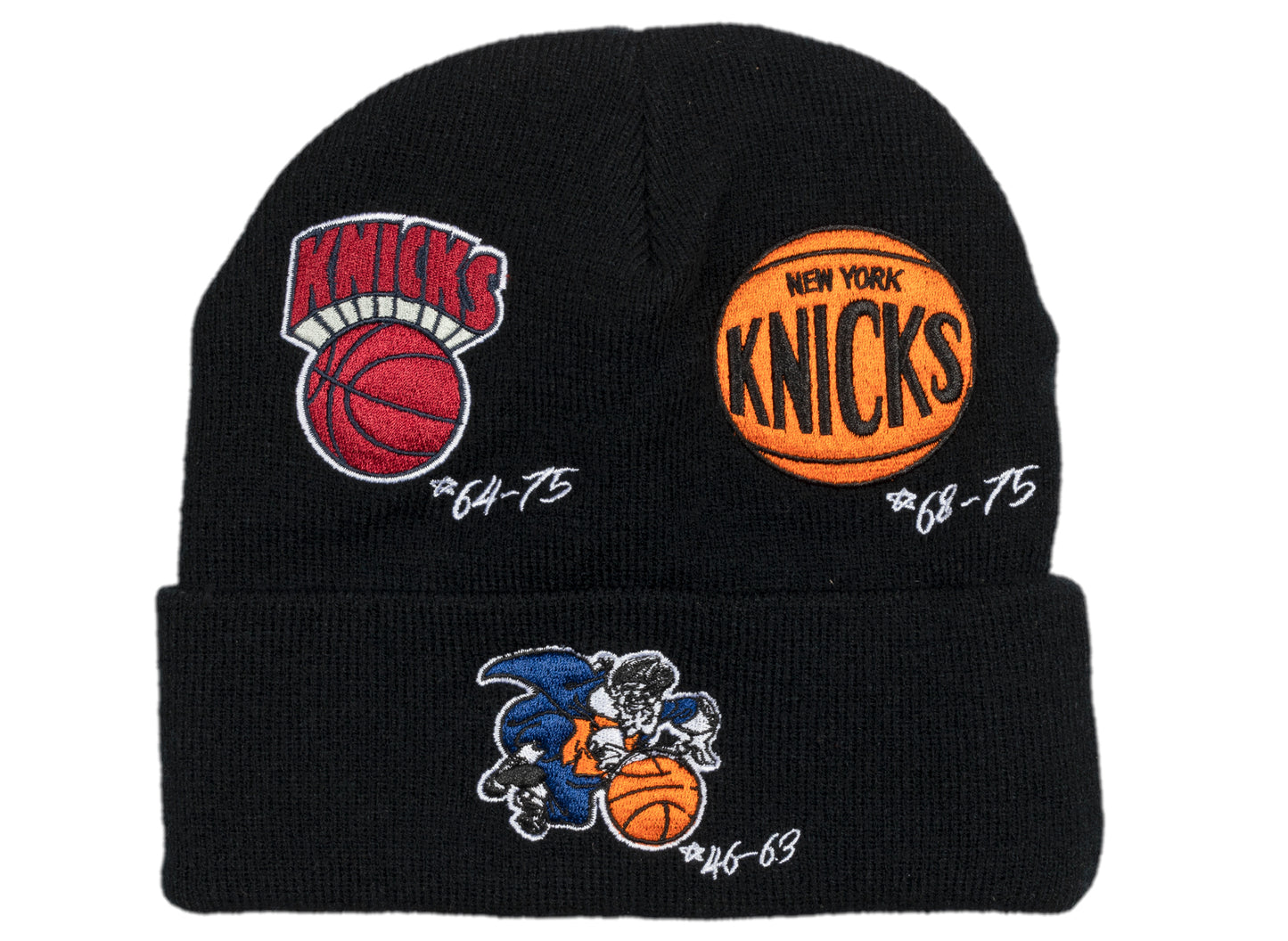 Mitchell & Ness NBA Timeline Knit Knicks Beanie