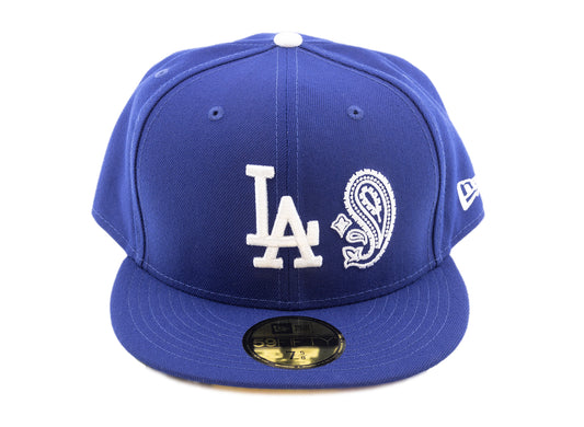 New Era Los Angeles Dodgers 59FIFTY Paisley Brim Fitted Hat