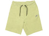 Nike Sportswear Tech Fleece Revival Shorts in Lime