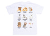 Pleasures Puppies Tee in White
