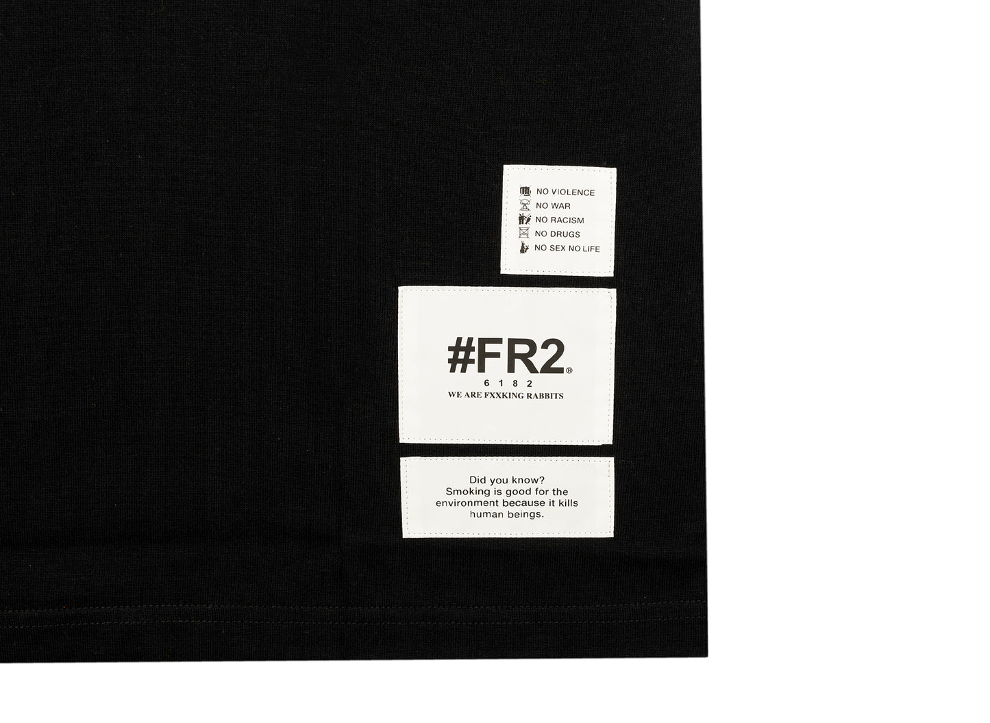 Fucking Rabbits Smoking Kills Box Logo S/S Tee