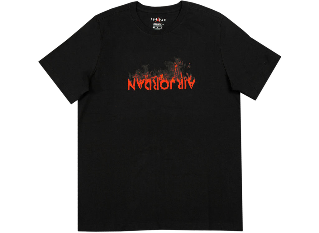 Jordan AJ4 Men's Graphic T-Shirt in Black