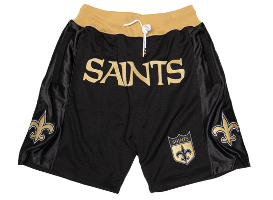 Mitchell & Ness Just Don Saints Throwback Shorts