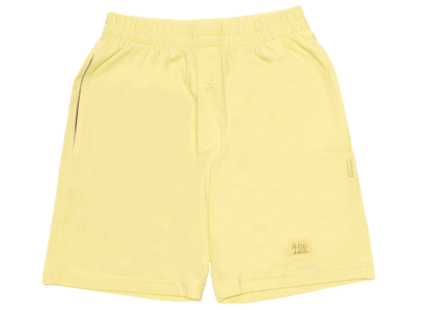 Advisory Board Crystals Abc. 123. Lounge Shorts in Sulfur