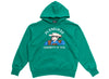 Pleasures Rhythm Hoodie in Green