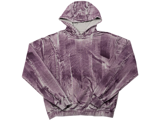 A-COLD-WALL* Corrosion Hooded Sweatshirt in Grey