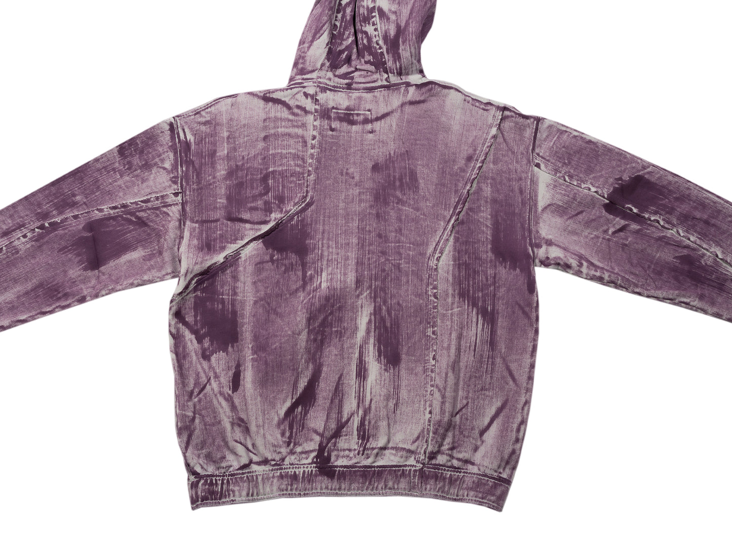 A-COLD-WALL* Corrosion Hooded Sweatshirt in Grey