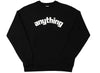 aNYthing Classic Logo Crewneck