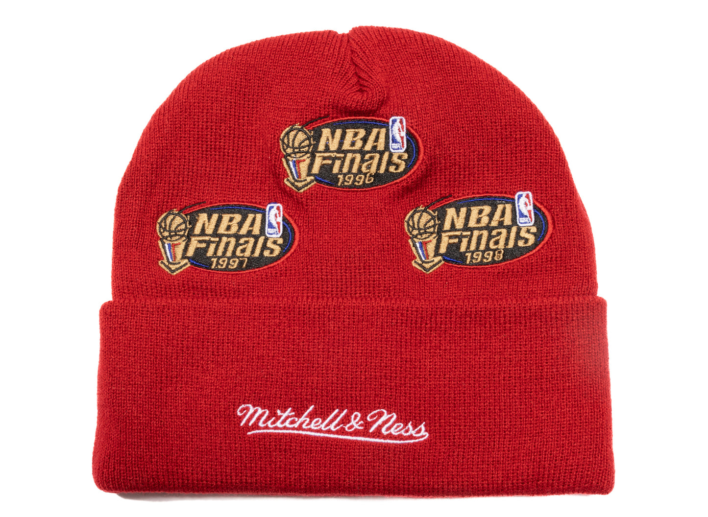 Mitchell & Ness NBA Finals Knit Bulls Beanie