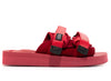 Suicoke Moto-VS Sandals in Red