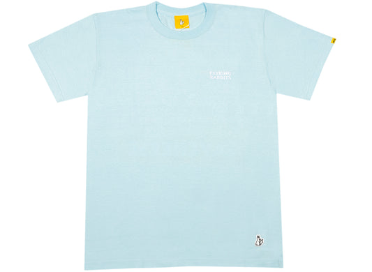 Fucking Rabbits Say Cheese Tee in Light Blue