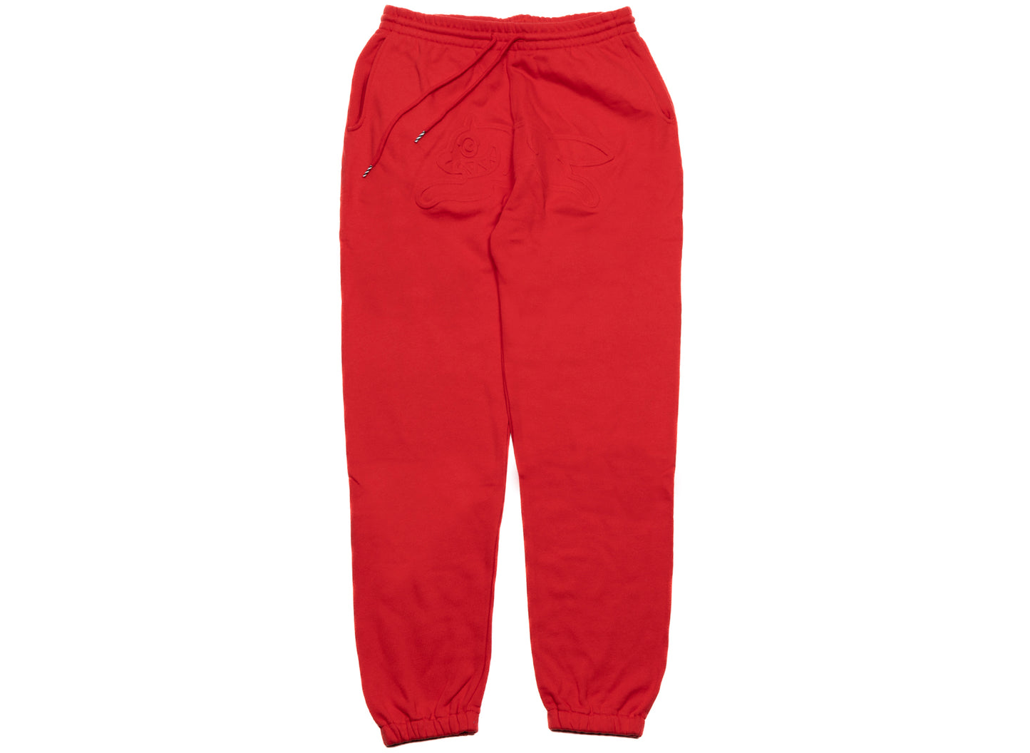 Ice Cream Lifted Sweatpants in Red