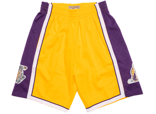 Mitchell & Ness NBA 75th Anniversary Lakers Swingman Shorts