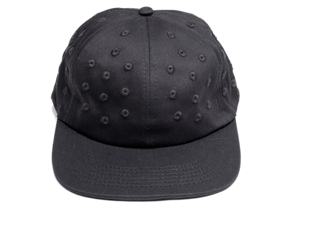 Pleasures Eyelet Snapback in Black